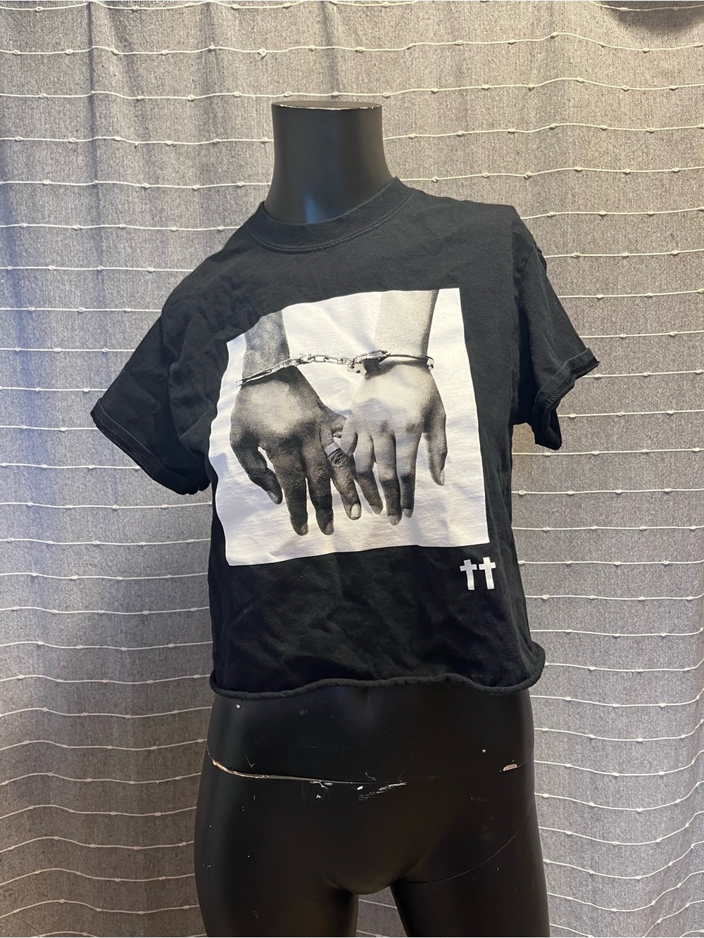 Beyoncé x Jay Z On The Run 2 Tour Cropped Tee